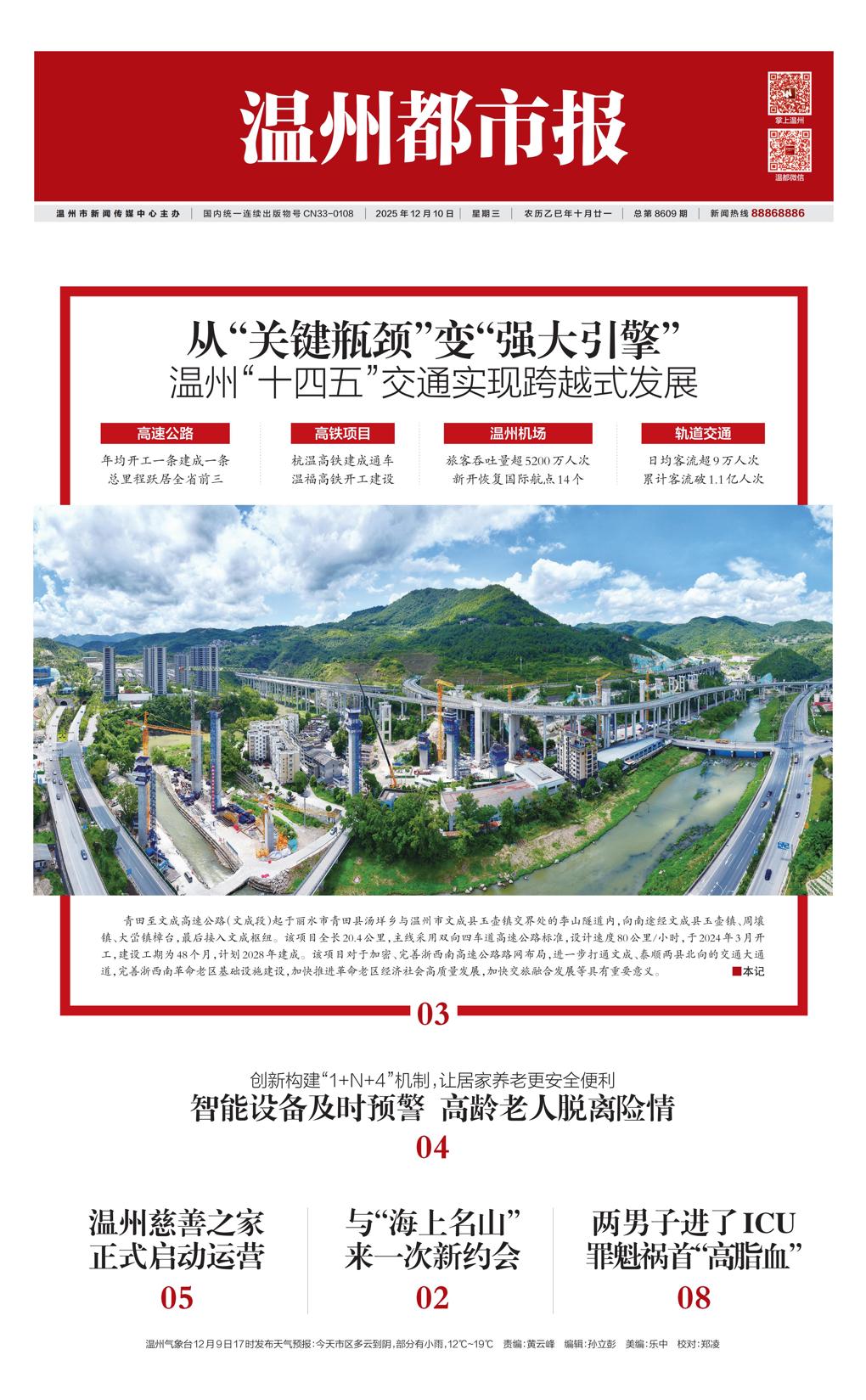 2025年12月10日温州都市报：从“关键瓶颈”变“强大引擎”温州“十四五”交通实现跨越式发展_01.jpg